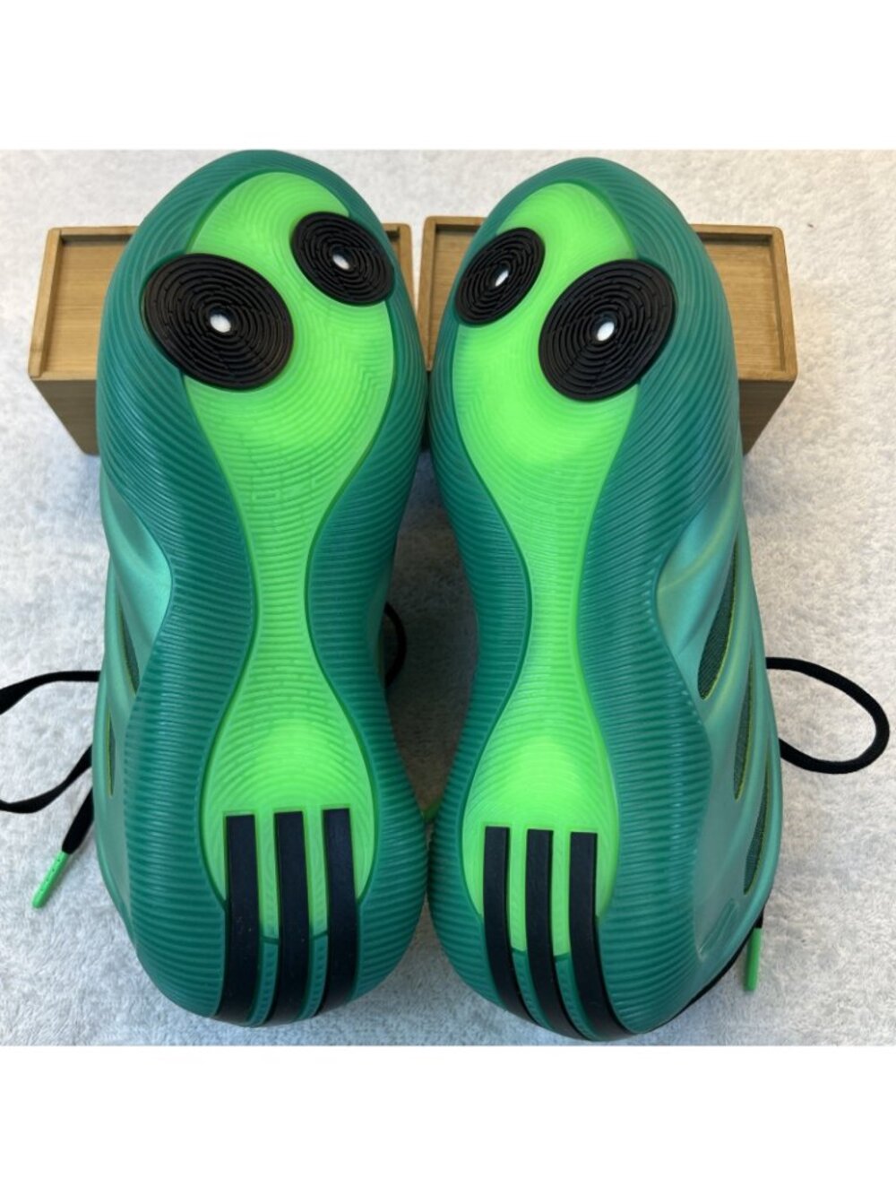adidas Harden Volume 9 Metamorphosis Green Basketball JH6484 Men Size 9 NEW - Picture 5 of 9